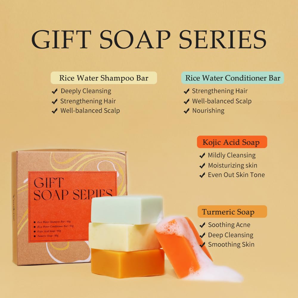 Yeokoe kojic acid soap creating foam to show gentle exfoliation benefit