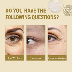 Yeokoe patches applied on under-eye area illustrating de-puffing