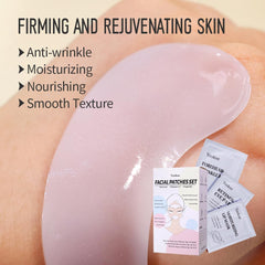 Yeokoe size scale with hand holding patch to show compact single-use format