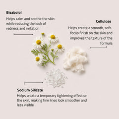 YEOUTH ingredient label with sodium silicate and bisabolol benefits