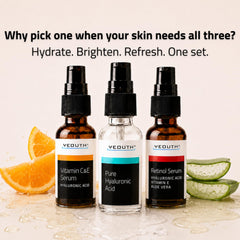 YEOUTH retinol serum dropper closeup highlighting texture and control
