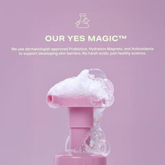 Yes Day Inner Beam Hydration Mist being spritzed for instant dewy refresh