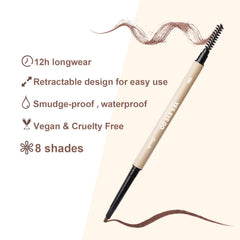 YES.EYE DO eight shades laid out to help choose matching brow color