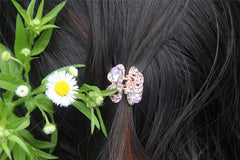 Yeshan close-up of rhinestone detail highlighting crystal shine and quality