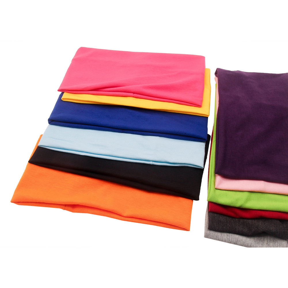 Yeshan assortment of candy colors laid flat for styling options