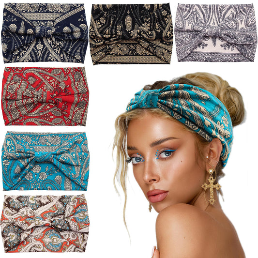 Yeshan six-pack front view showing colorful headbands and variety benefit