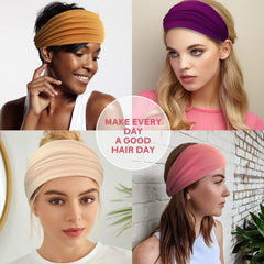 Yeshan headband worn during outdoor run showing no-slip performance