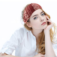 Yeshan headband next to hand showing true size and easy handling