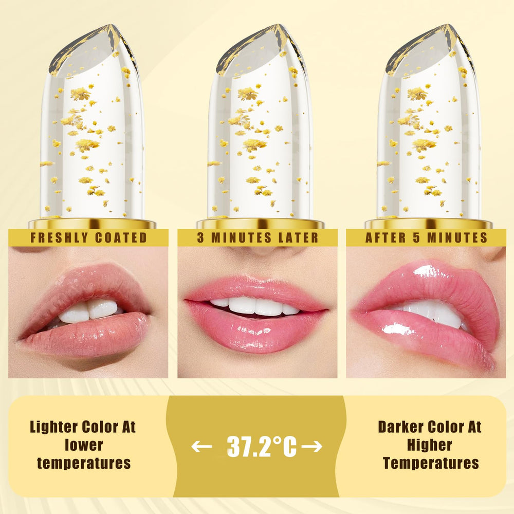 Yeweian open cap revealing solid balm tip for easy precise application