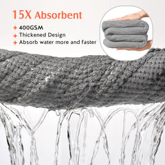 YFONG close-up microfiber texture highlighting fast absorption