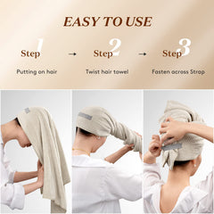 YFONG folded towel packed in a bag showing travel-friendly lightweight benefit