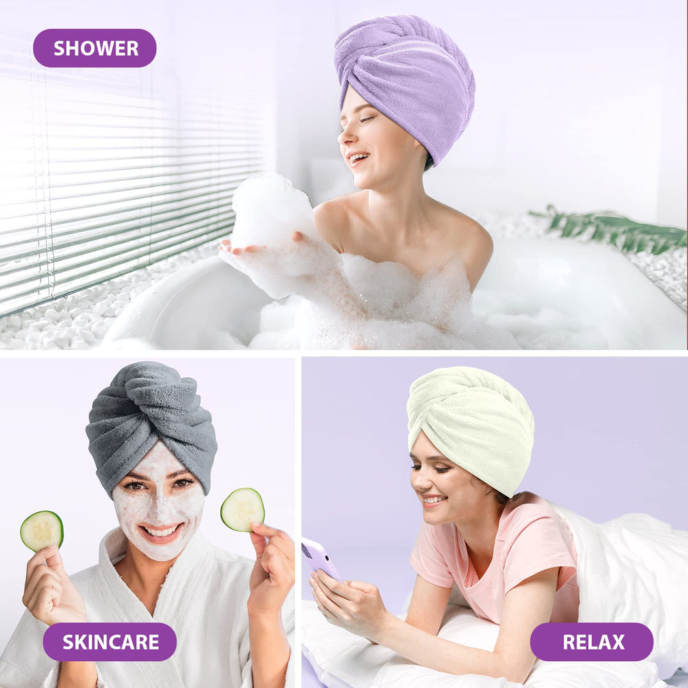 YFONG towel on bathroom vanity styled with skincare suggesting daily routine ease