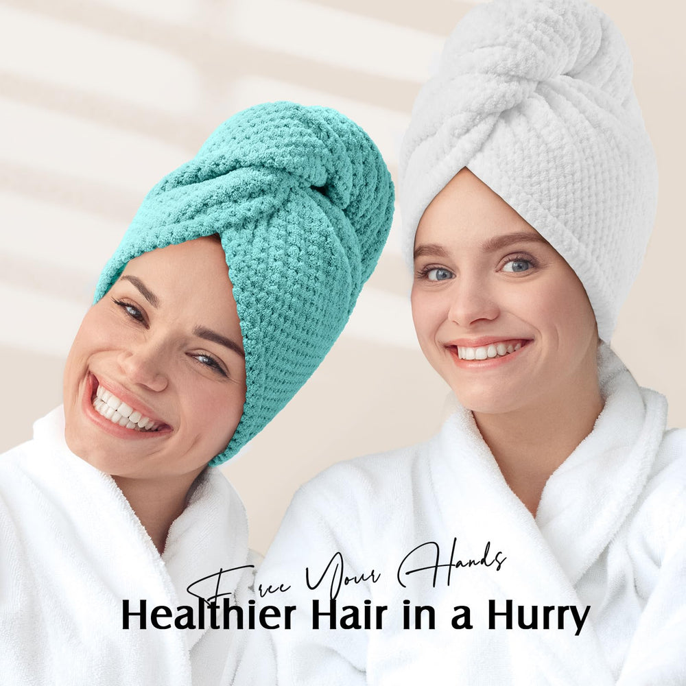 YFONG stacked towels after washing showing reinforced edges and long-lasting durability