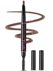 YFulfill eyebrow pencil front view showing sleek packaging and ready-to-use benefit