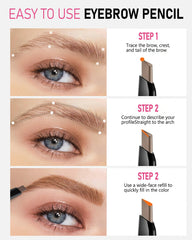 YFulfill eyebrow razor and pencil together showing grooming convenience benefit