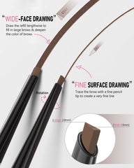 YFulfill eyebrow razor close detail, sharp edge for clean shaping