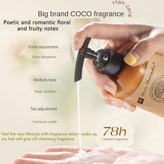 YG LianKai cream on hand ready to apply for smooth styling benefits