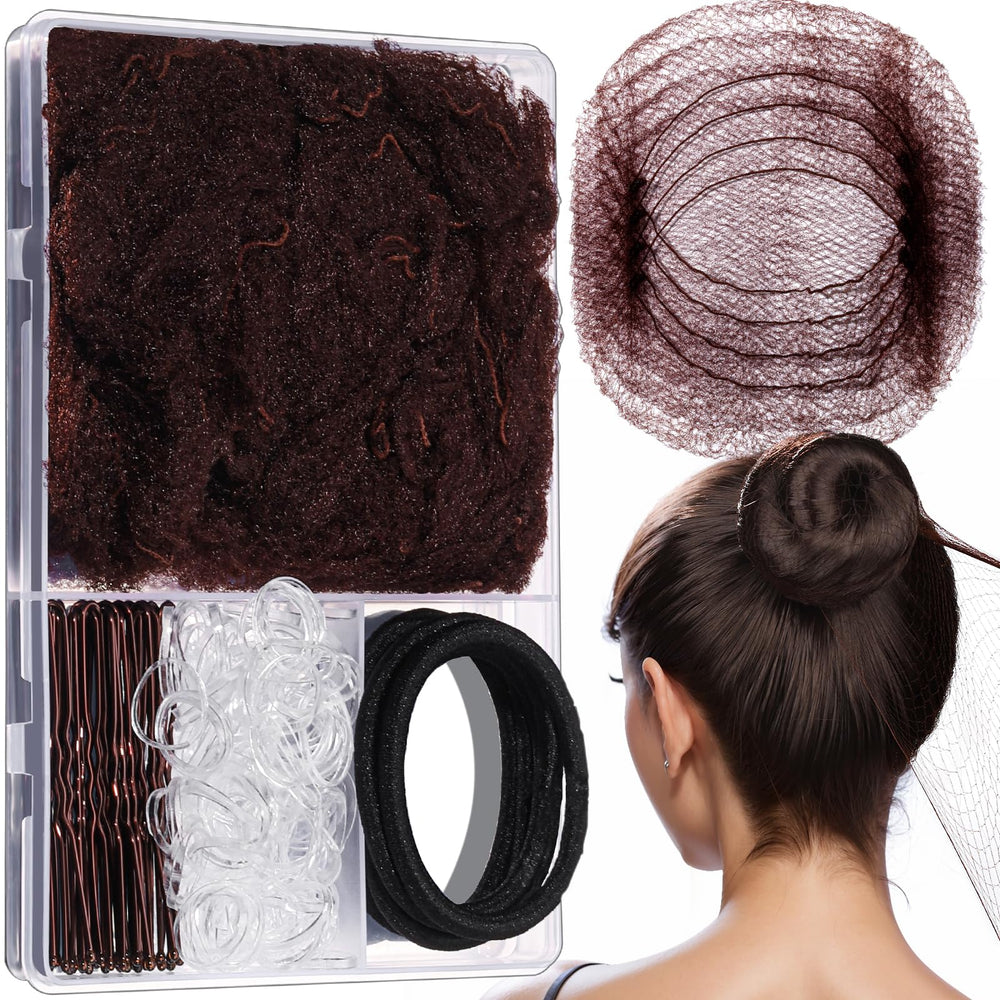 YGDZ front view of open bun kit showing organized contents and portability