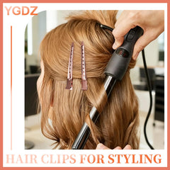 YGDZ clips holding a self-grip roller to secure curl setting
