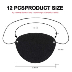 YGDZ eye patch worn on adult illustrating discreet, lightweight wear