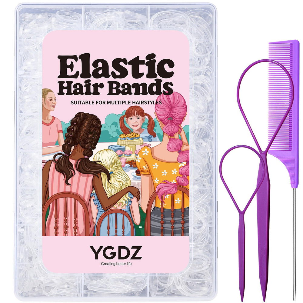 YGDZ storage box tucked in drawer for neat, accessible hair accessories at home