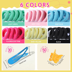YGDZ styling in use on child ponytail for secure, gentle everyday wear