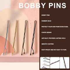 YGDZ u-shaped pins detail with ball tips for comfortable hold
