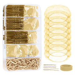 YGQQOY front packaging showing full dance hair kit benefit organization