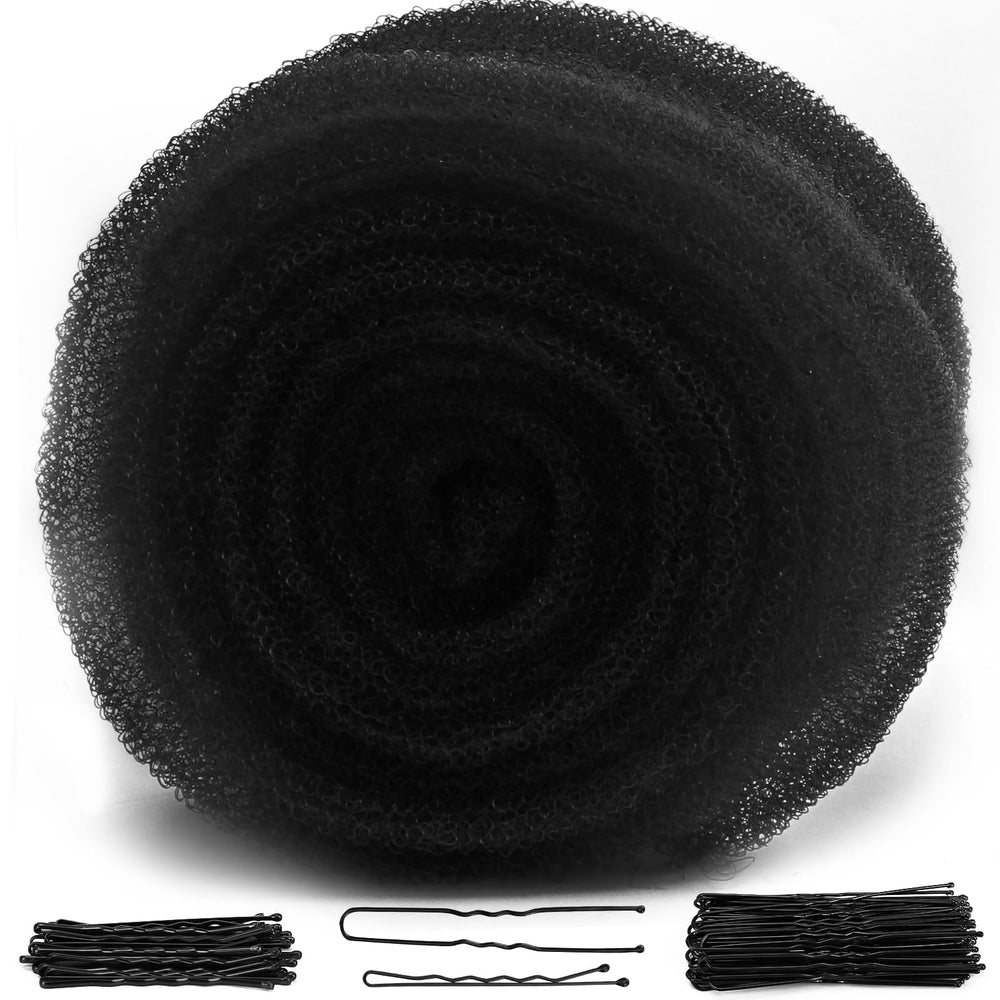 YGQQOY kit layout showing filler roll and included pins for easy styling