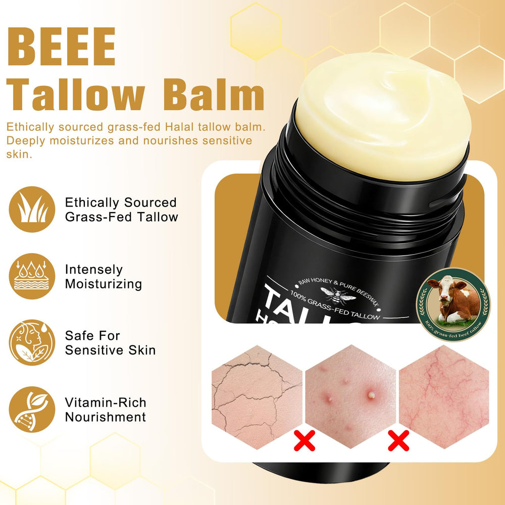 YHFGTTIO applying balm to cheek for quick hydration and soothing