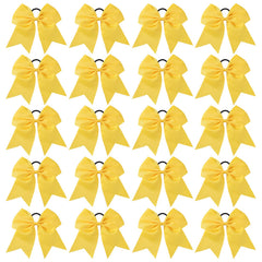 YHXX YLEN front packaging showing 20 yellow cheer bows, ready for teams
