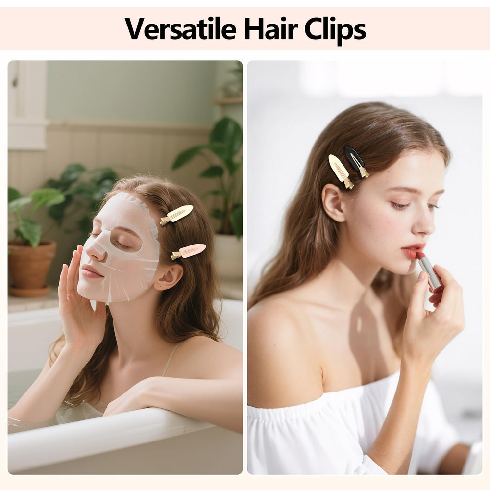 YIERSO side profile flat design demonstrates creaseless hold for smooth hair