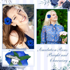 Yilloog rose clip pack of twelve arrangement showing quantity benefit: coordinated event-ready set
