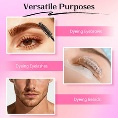 YIMEIR demonstrating eyebrow application for precise natural shaping