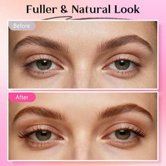 YIMEIR close-up of brown tint texture highlighting smooth consistency