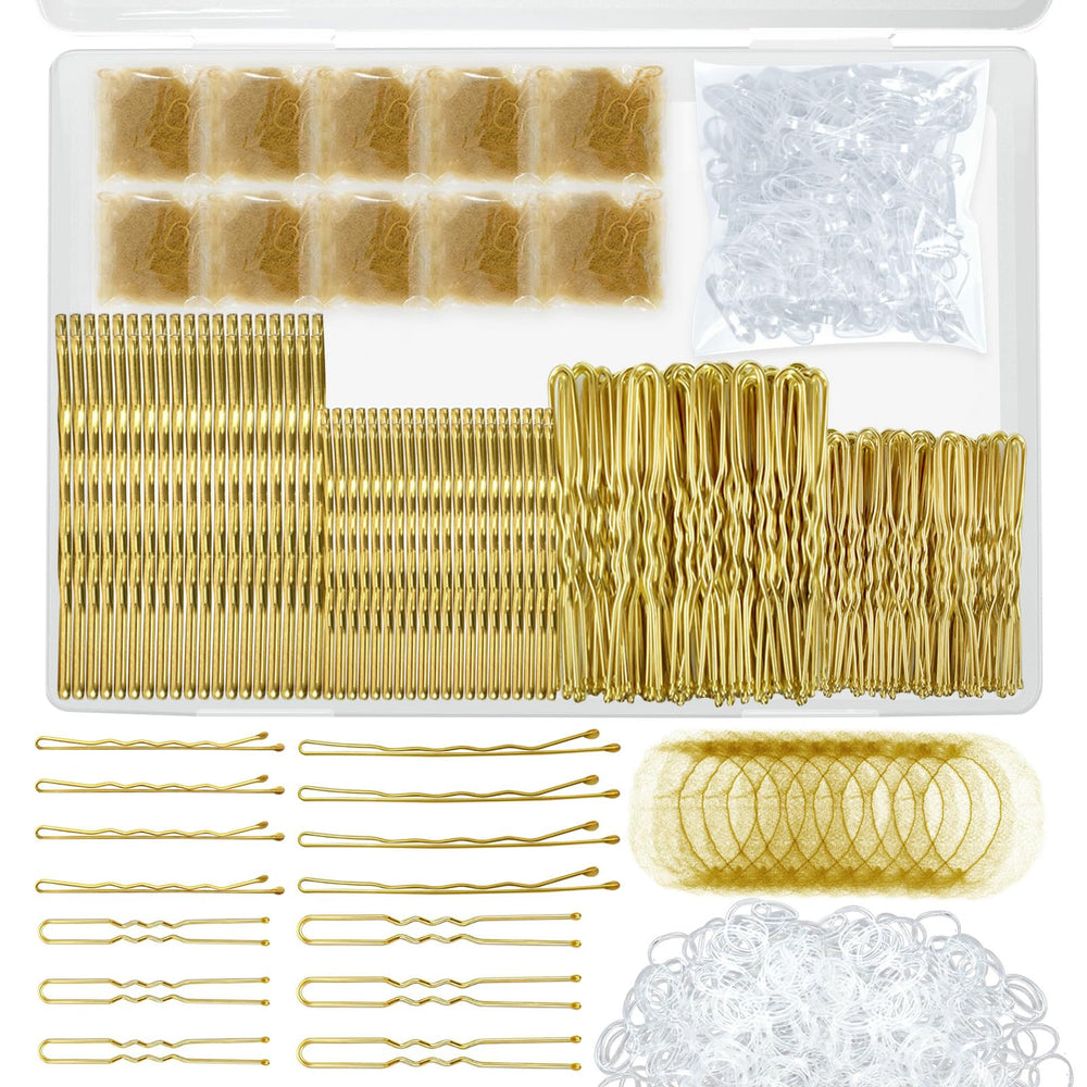YINGFENG front packaging showing full blonde pin kit and organized contents benefit convenience