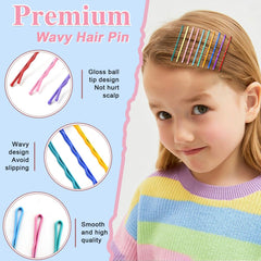 YINGFENG bobby pins securing an updo to demonstrate reliable hold during styling