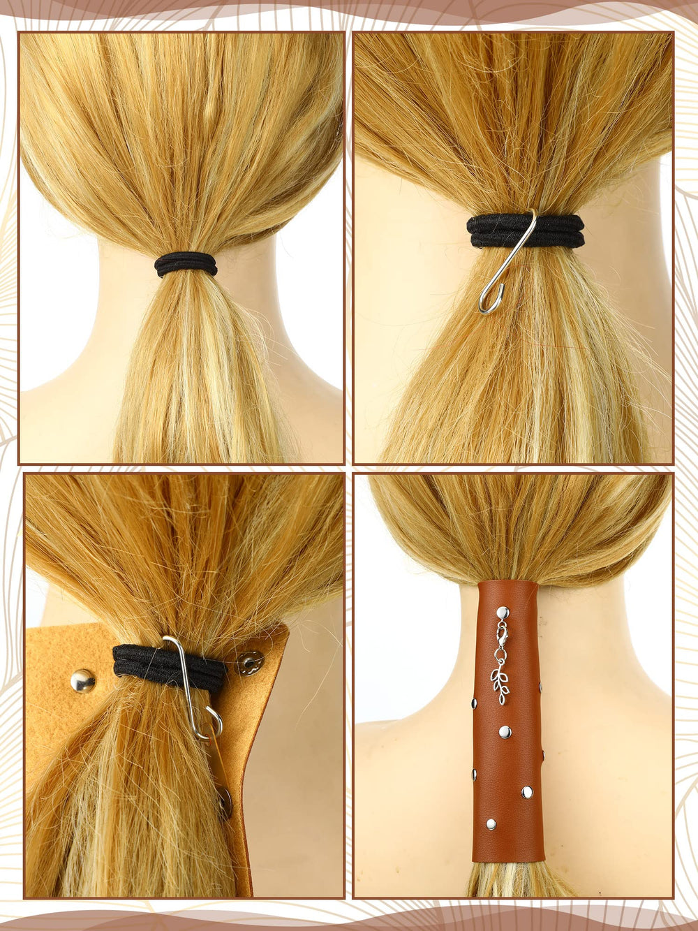 Yinkin wrapped low ponytail demonstrating compact profile and helmet comfort
