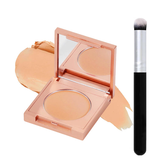 Yishifa front packaging showing shade 02 Natural and compact design benefits