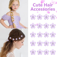 YISSION clips tucked into a braid offering secure hold and romantic accent