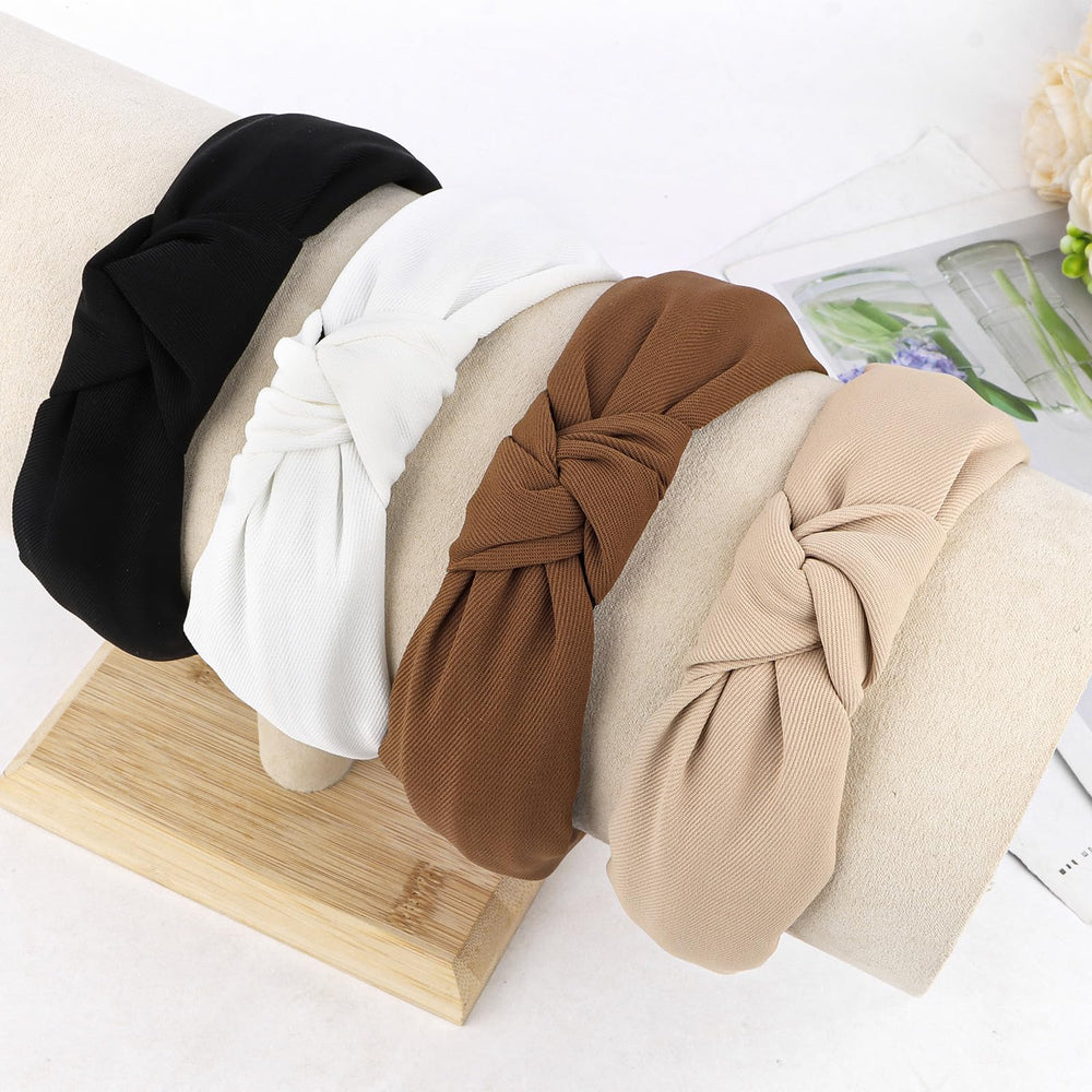 YISSION flat lay of all four neutral colors showing mix-and-match outfit coordination