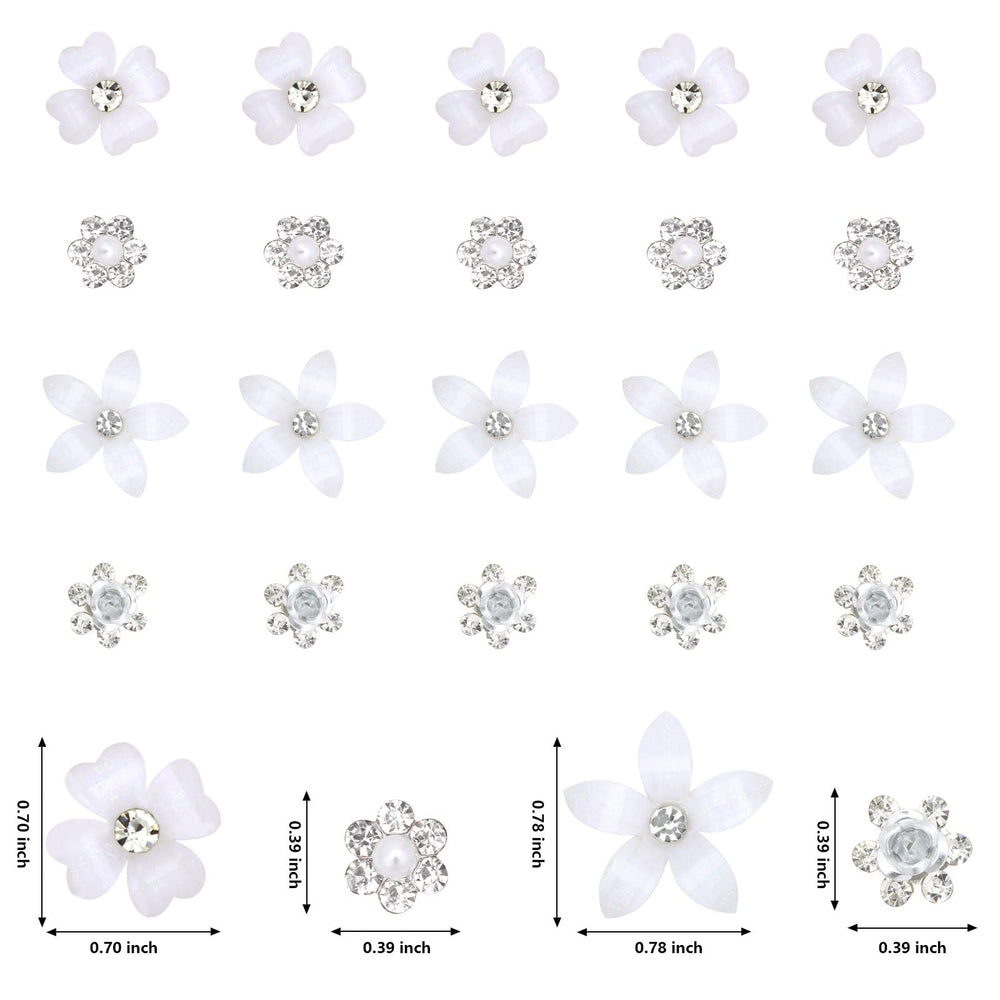 YISSION four flower patterns laid flat conveying styling variety and mixability