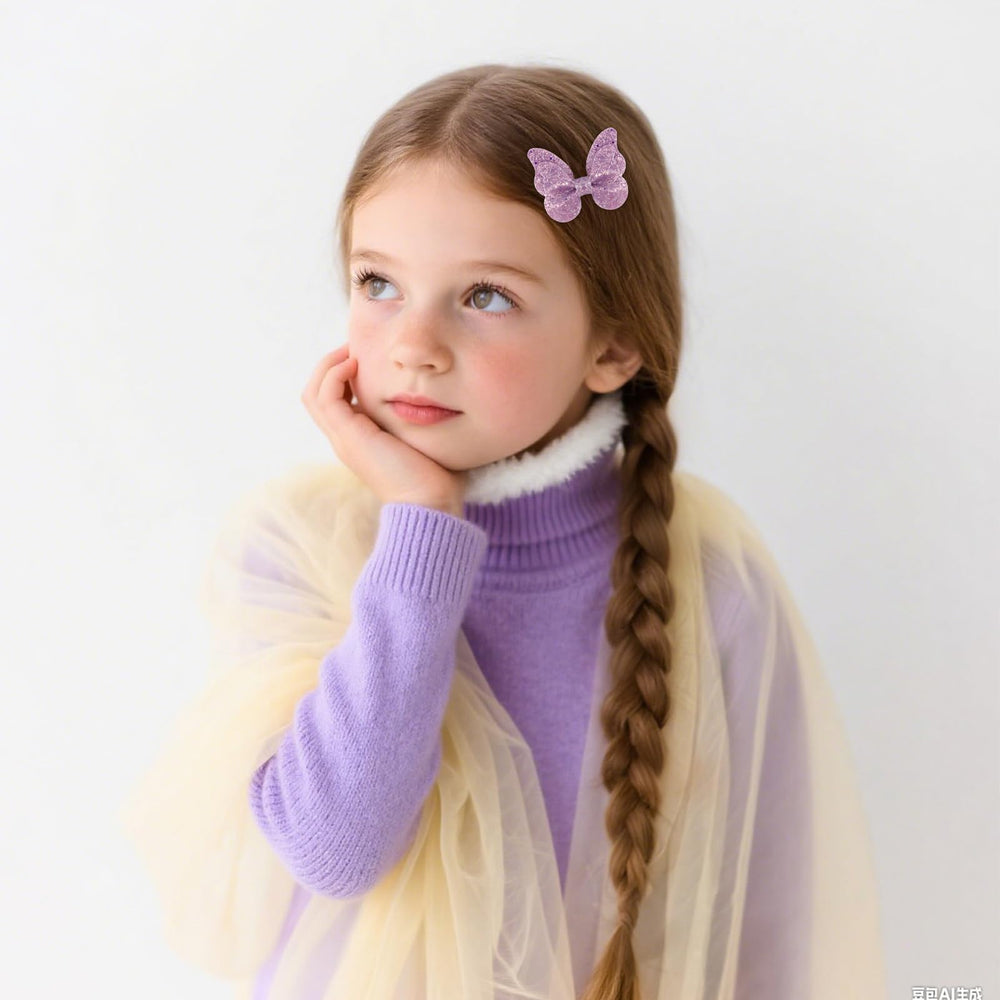 YISSION worn by child at party showing playful sparkly hairstyle