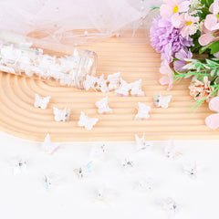 YISSION open clear jar storing clips neatly for easy access and protection