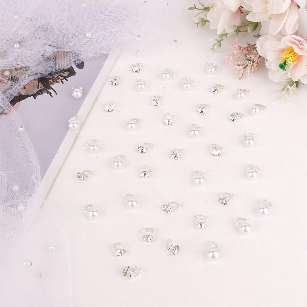 yission bridal hairstyle with clips adding refined accents for special events