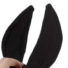 YISSION headband on model with straight hair demonstrating secure, slip-resistant hold