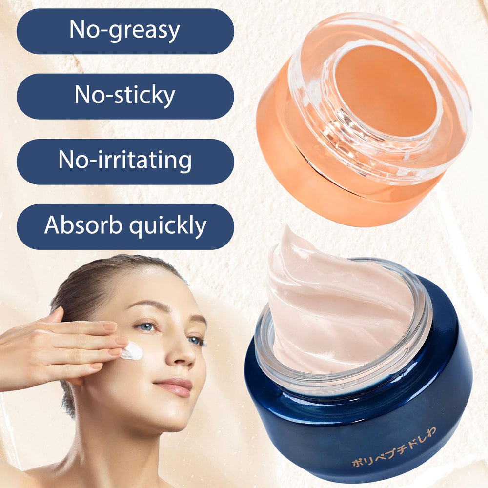 YIVANNUO cream on hand being smoothed, demonstrates spreadability and non-greasy feel