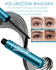 YizanYan mascara paired with double-ended eyelash comb for separation