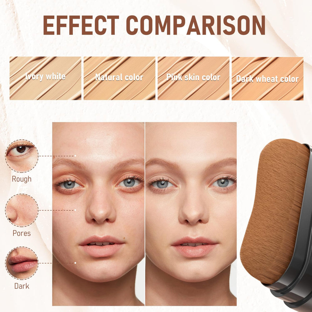 YJW open stick close-up revealing smooth hydrating texture for blendable coverage