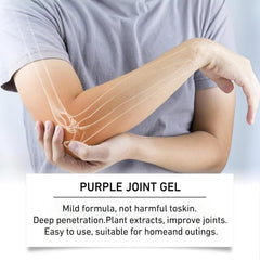 Ylahdent applying gel to knee demonstrating smooth massage and comfort